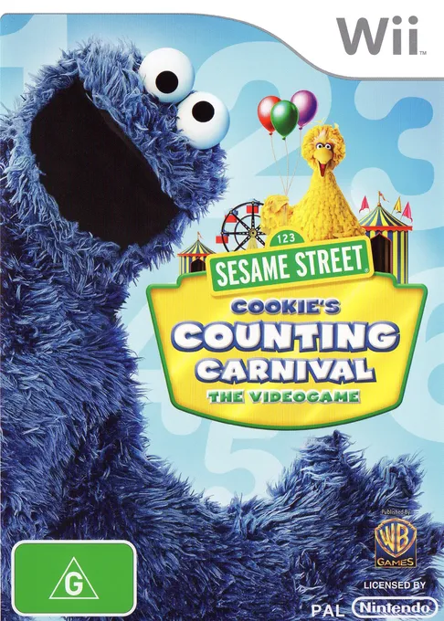 Sesame Street - Cookie's Counting Carnival - The Videogame (Australia)